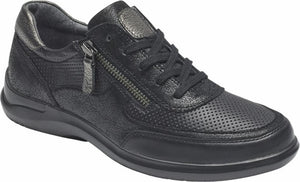 Aravon Shoes Power Comfort Tie Black - Extra Wide