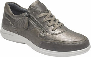 Aravon Shoes Power Comfort Tie Silver - Narrow