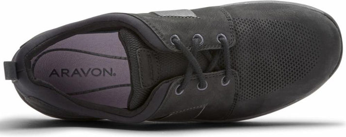 Aravon Shoes Pyper Plain Toe Black - Extra Wide