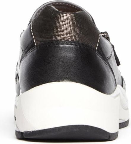 Aravon Shoes Pyper Side Zip Black