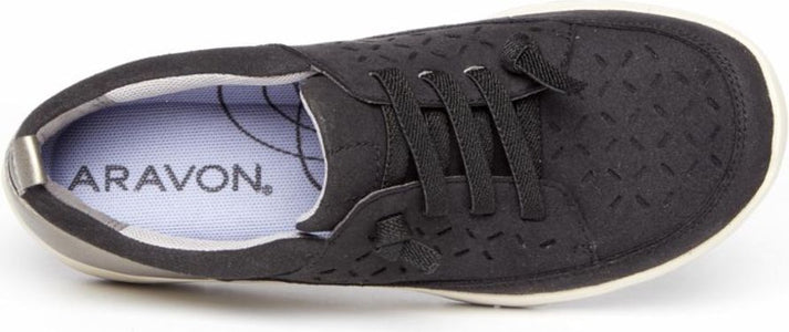 Aravon Shoes Wembly Lace Black - Extra Wide