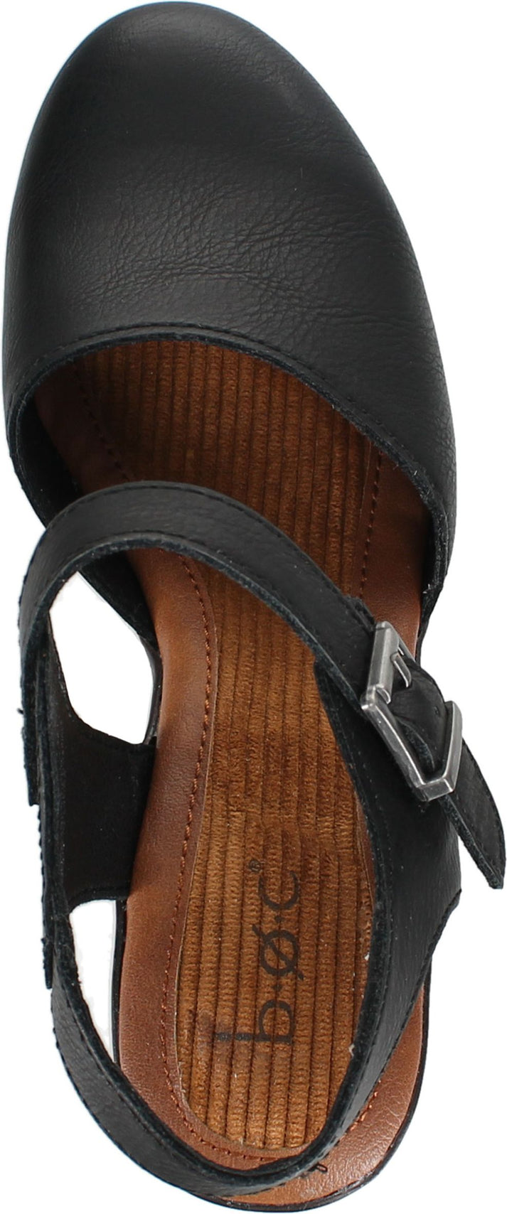 B.O.C Sandals Natasha Leather Like Black