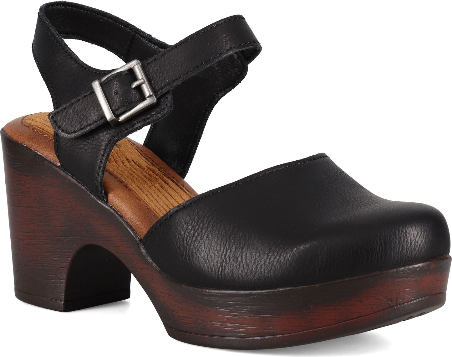 B.O.C Sandals Natasha Leather Like Black