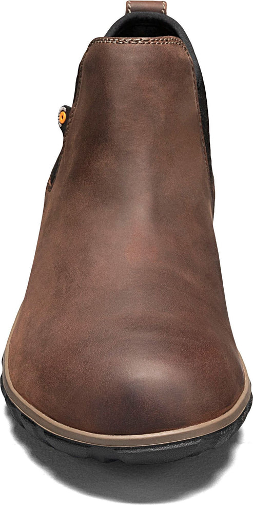 BOGS Boots Men's Classic Casual Chelsea Brown