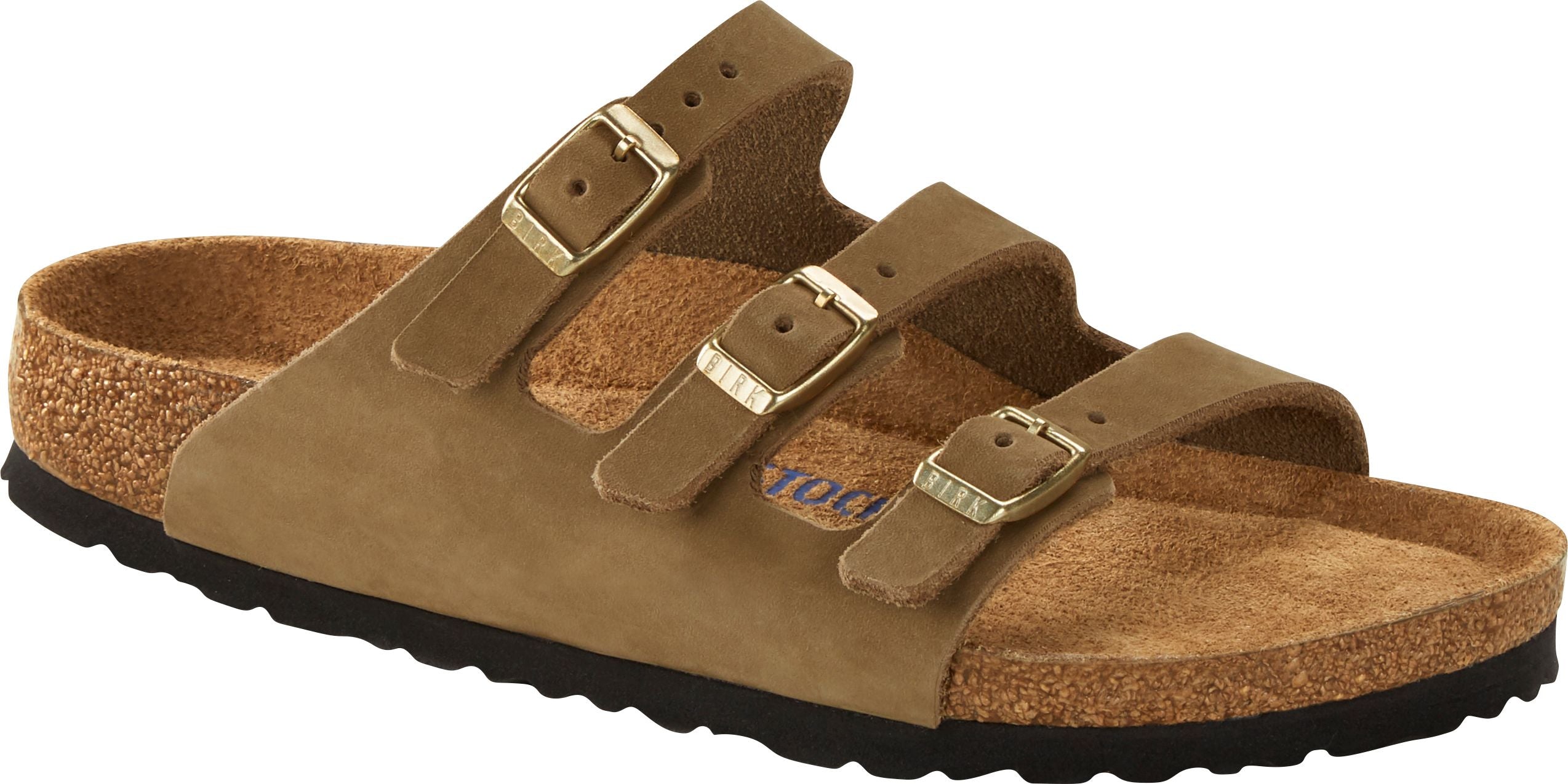 Florida Soft Footbed Nubuck Faded Khaki - Regular Fit