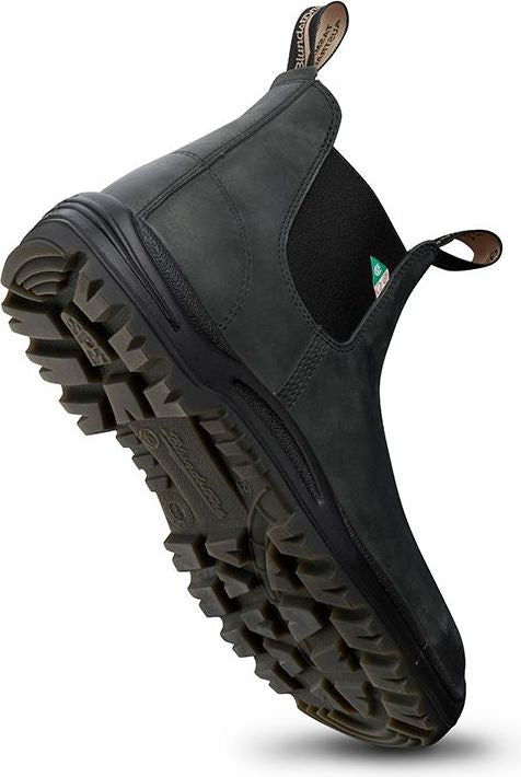 Blundstone 181 Work Safety Boot Waxy Rustic Black