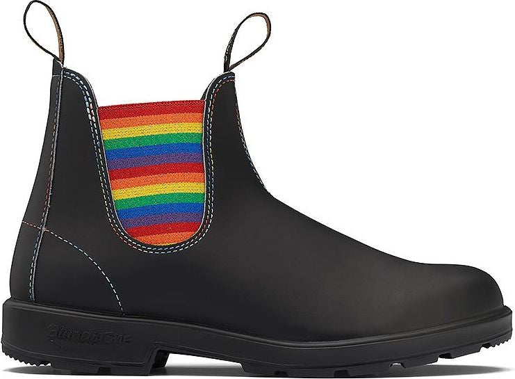 Blundstone 2105 Original Black With Rainbow Elastic Contrast Stitching