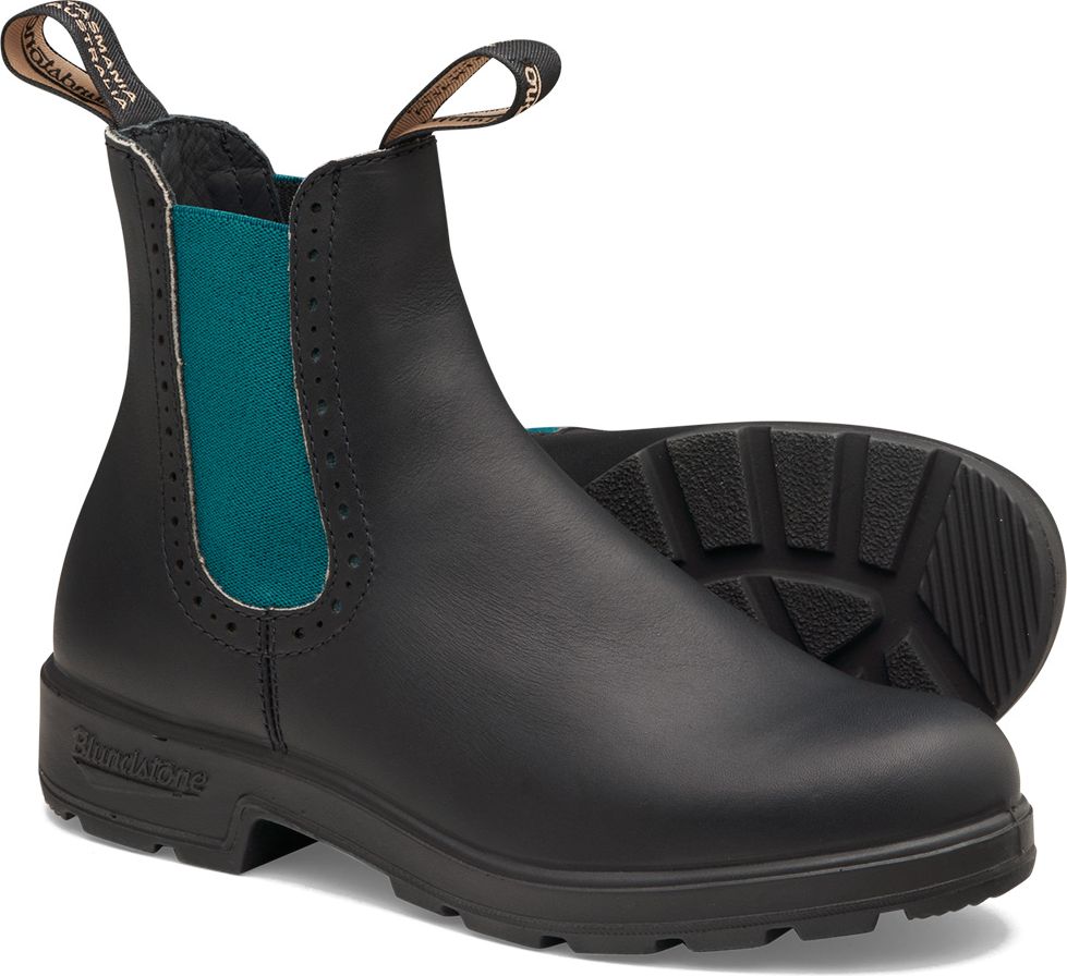 Blundstone 2320 Women s Series Hi Top Black With Green Elastic