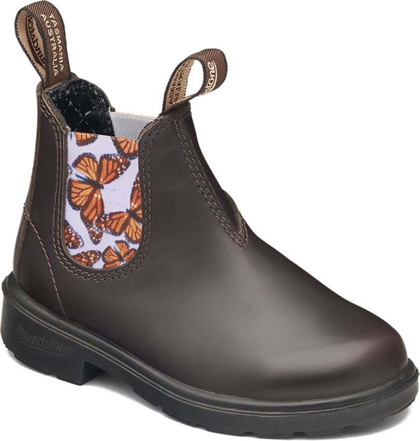 Blundstone 2395 - Kids Brown With Butterfly Elastic