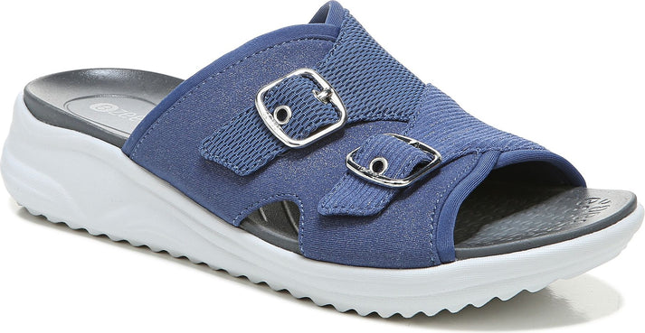 Bzees Sandals Always Sandal Blue Shimmer - Wide