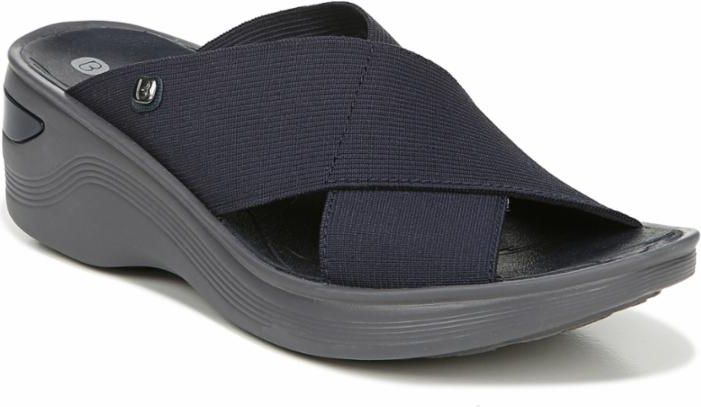 Bzees Sandals Desire Navy - Wide