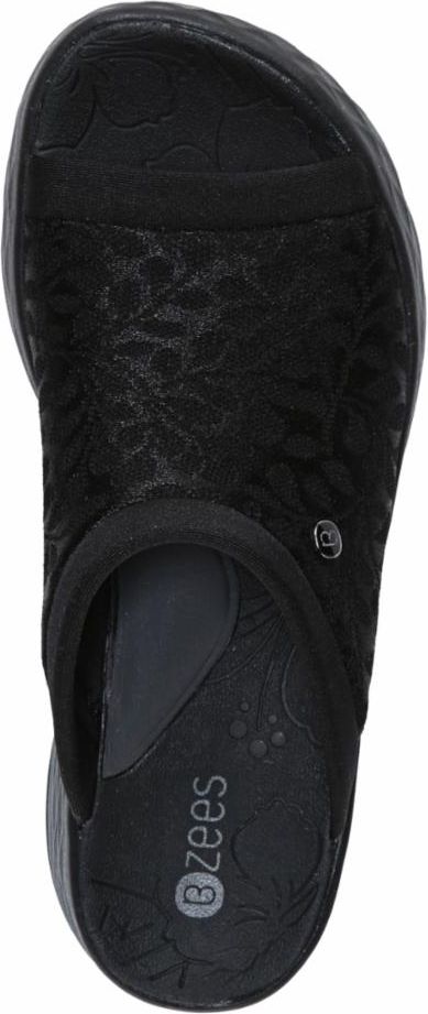 Bzees Sandals Jubilee Garden Lace Black - Wide