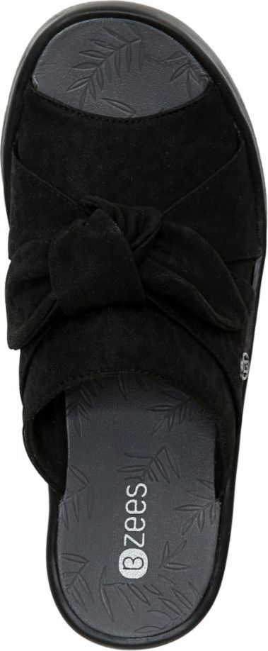 Bzees Sandals Smile Black Cheetah