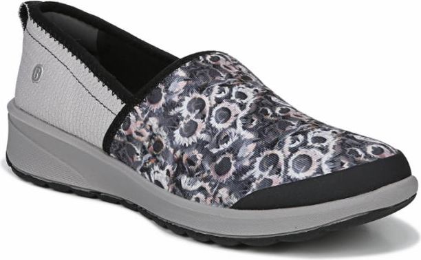 Bzees Shoes Glee Grey Sunflower - Wide