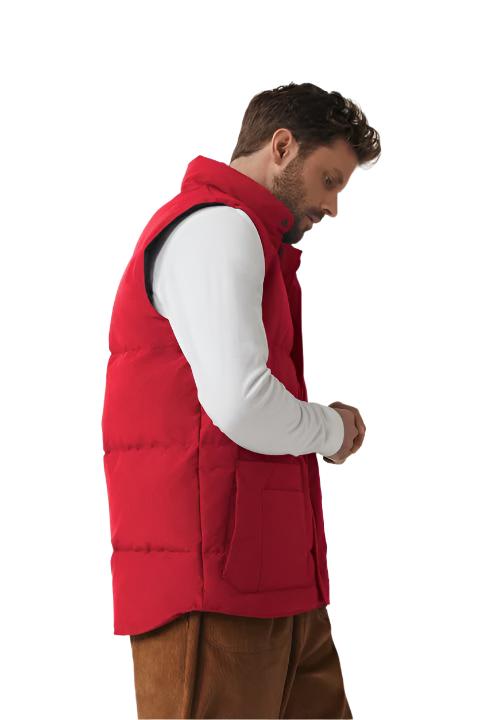 Canada goose red freestyle vest hotsell