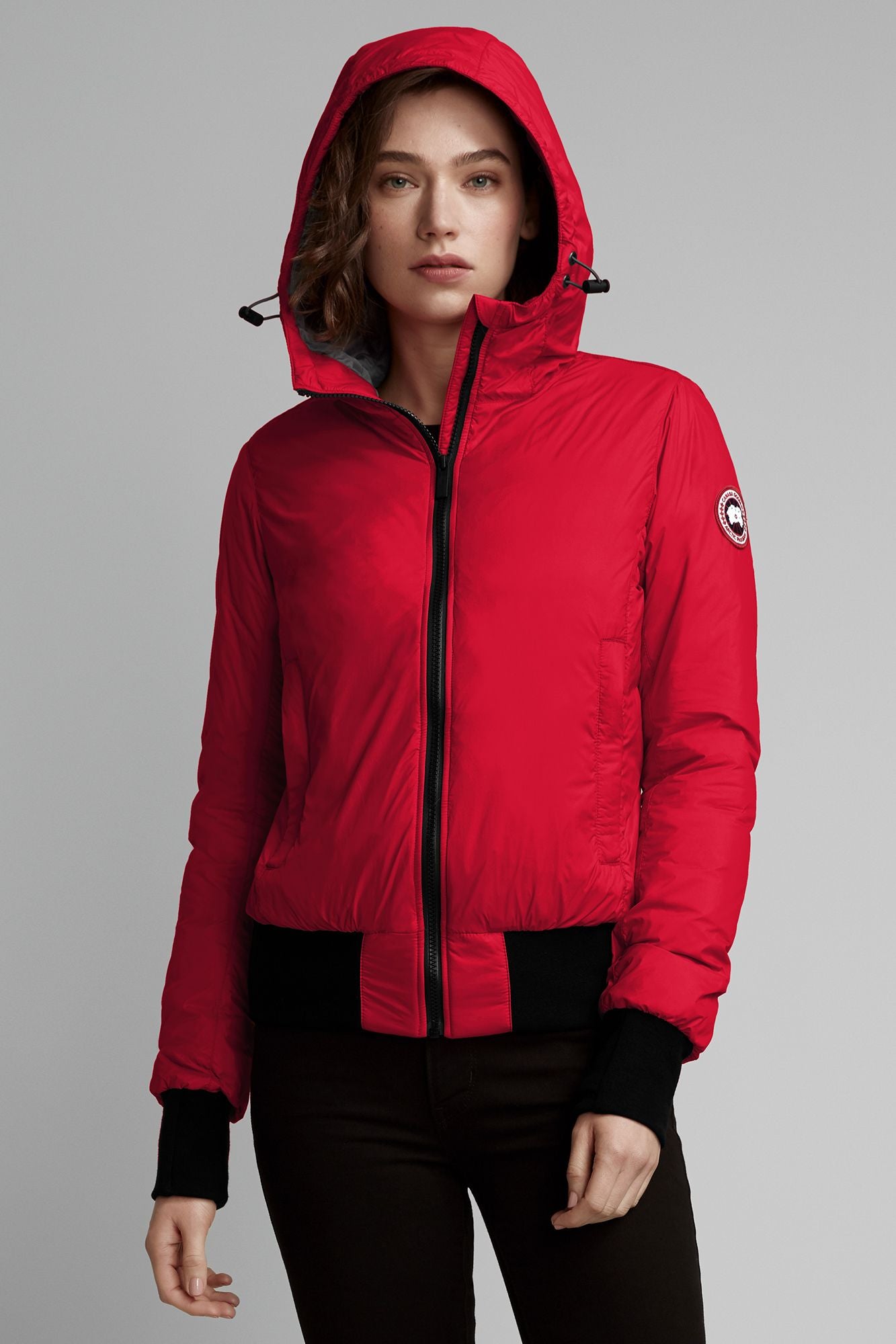 Canada goose dore goose down hooded jacket hotsell