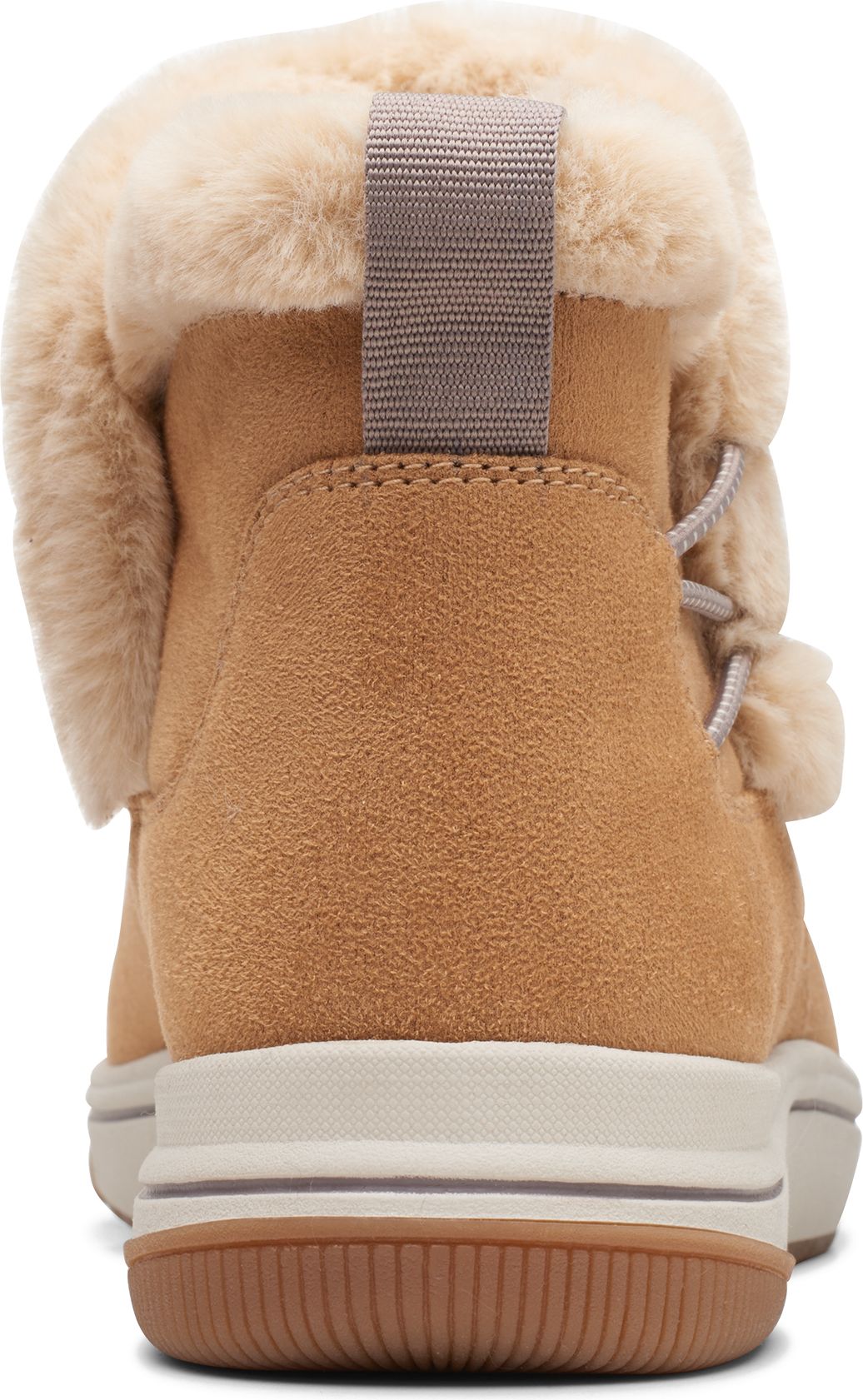 Clarks boots online with fur