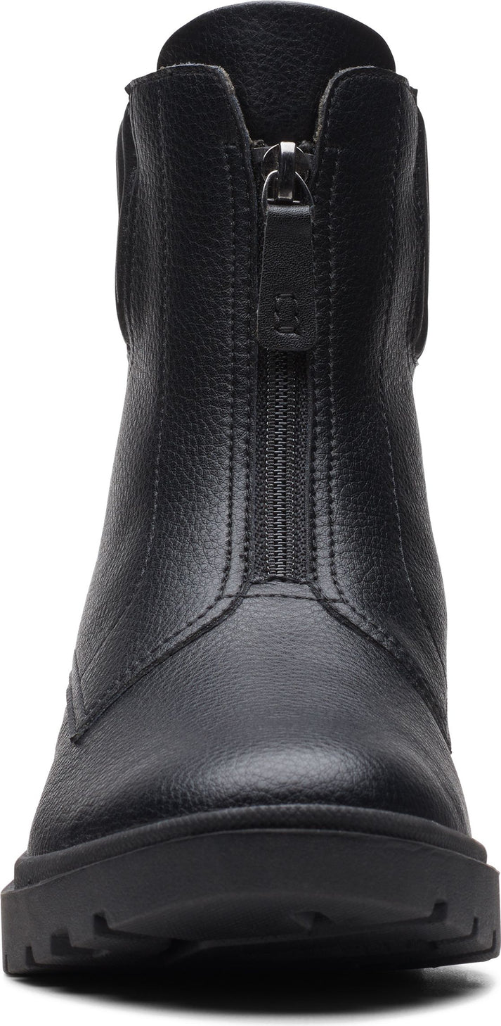 Clarks Boots Calla Zip Black