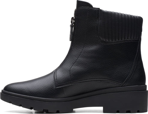 Clarks Boots Calla Zip Black