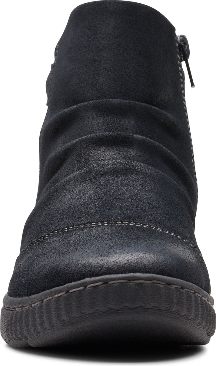 Clarks Boots Caroline Derby Black Suede