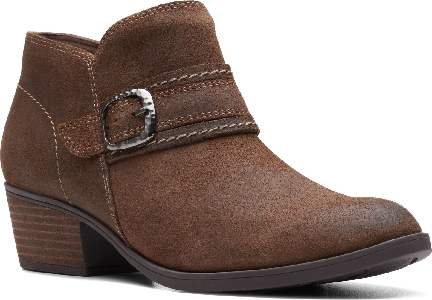 Clarks Boots Charlten Bay Taupe Suede