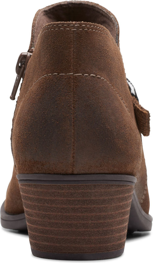 Clarks Boots Charlten Bay Taupe Suede