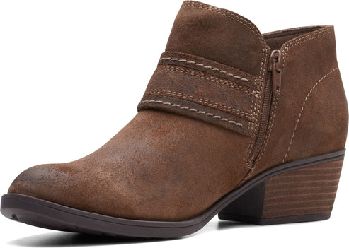 Clarks Boots Charlten Bay Taupe Suede