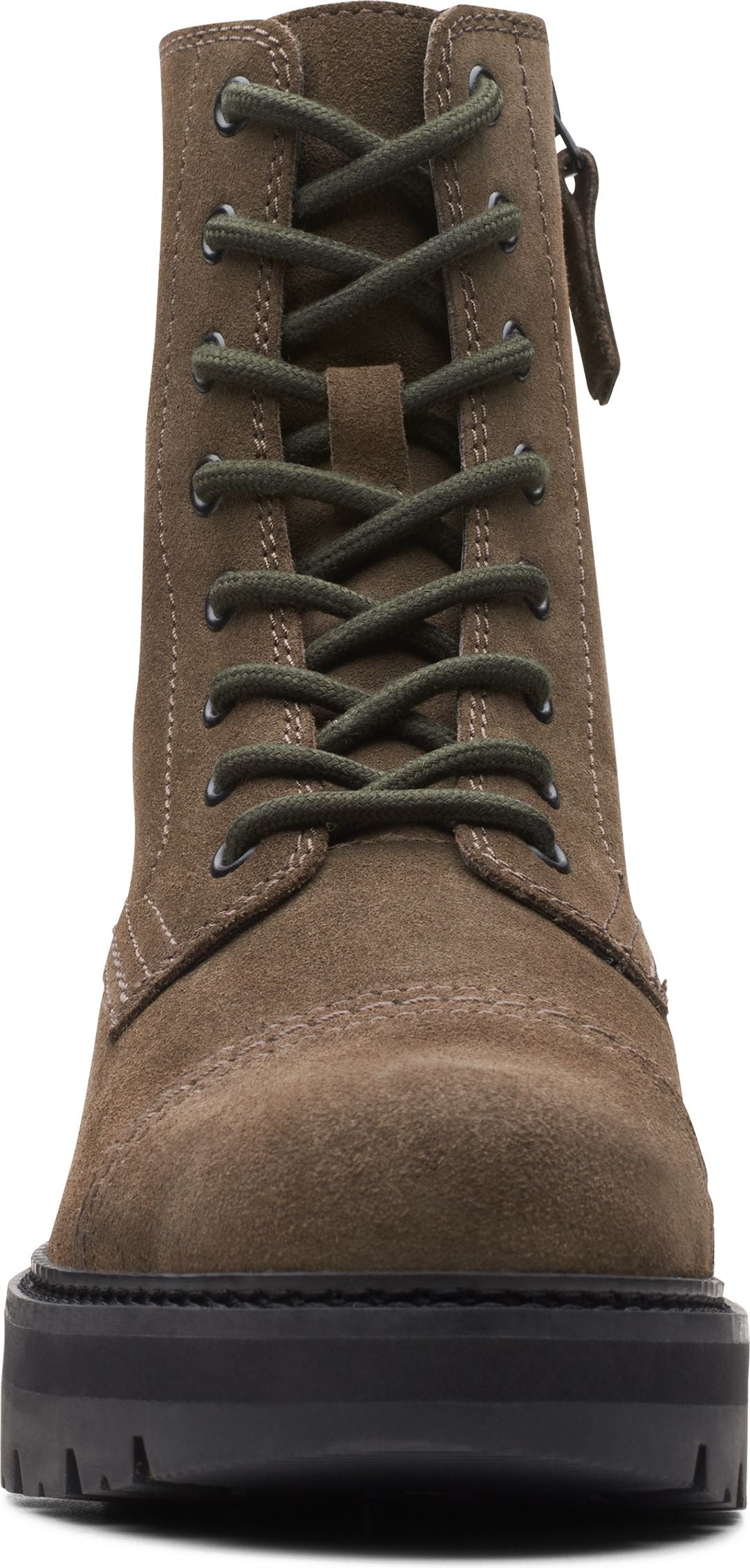 Clarks Boots Orianna Cap Dark Olive