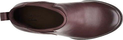 Clarks Boots Verona Ease Burgundy