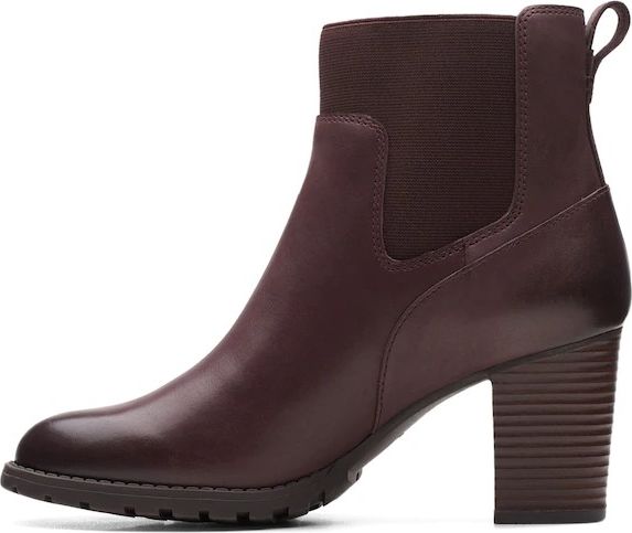 Clarks Boots Verona Ease Burgundy