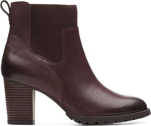 Clarks Boots Verona Ease Burgundy