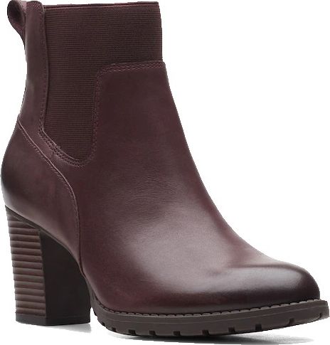 Clarks Boots Verona Ease Burgundy