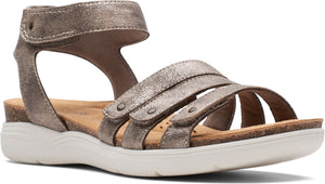 Clarks Sandals April Dove Silver