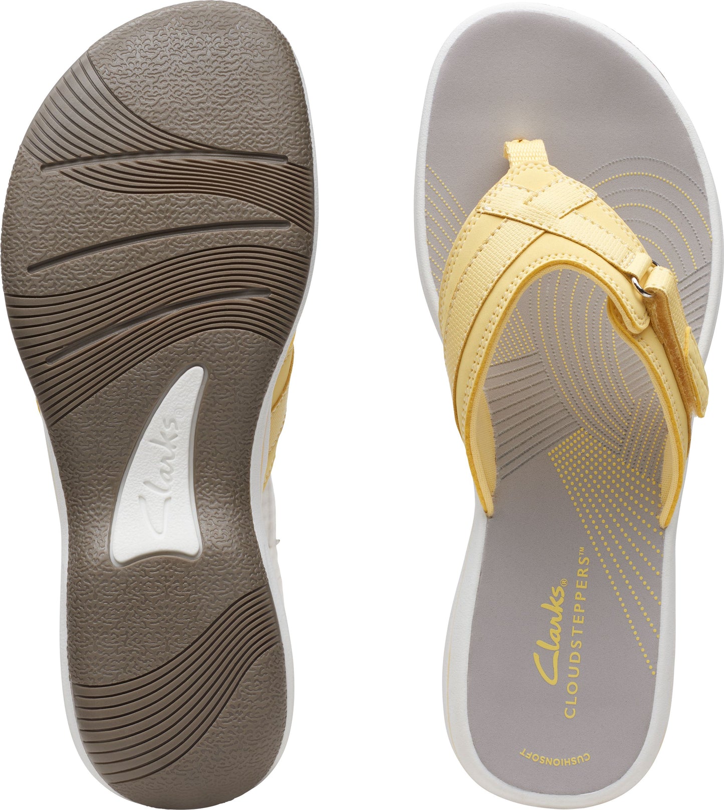 Clarks Sandals Breeze Sea Yellow