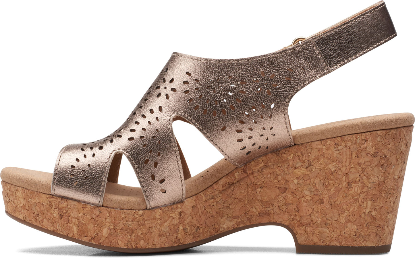 Clarks Sandals Giselle Bay Metallic