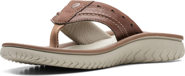 Clarks Sandals Wesley Post Tan