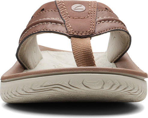 Clarks Sandals Wesley Post Tan