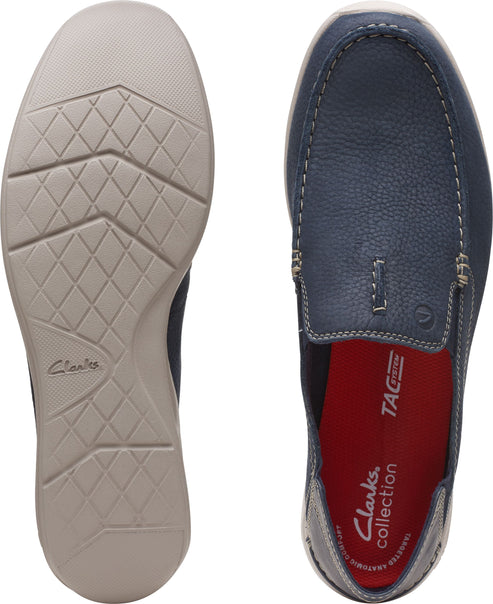 Clarks Shoes Gorwin Step Navy