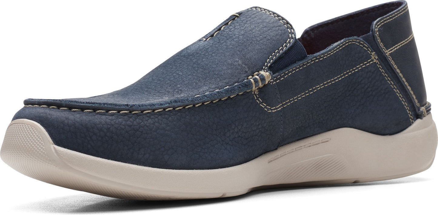 Clarks Shoes Gorwin Step Navy