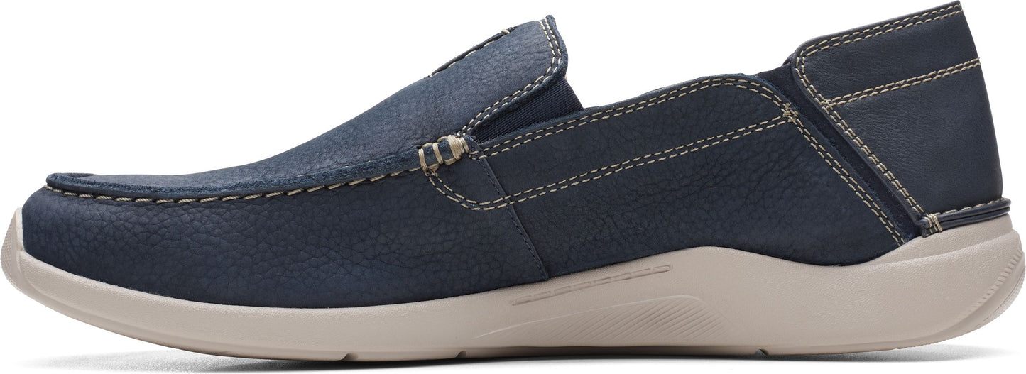 Clarks Shoes Gorwin Step Navy