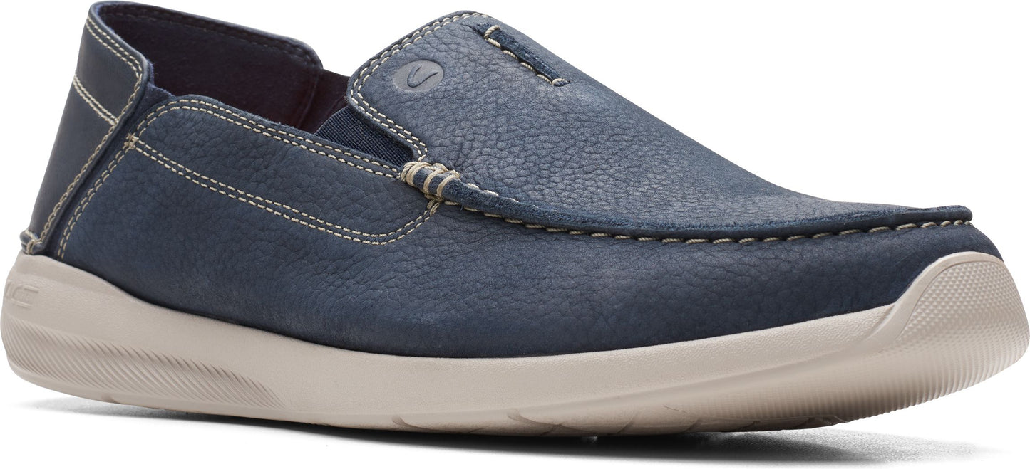 Clarks Shoes Gorwin Step Navy