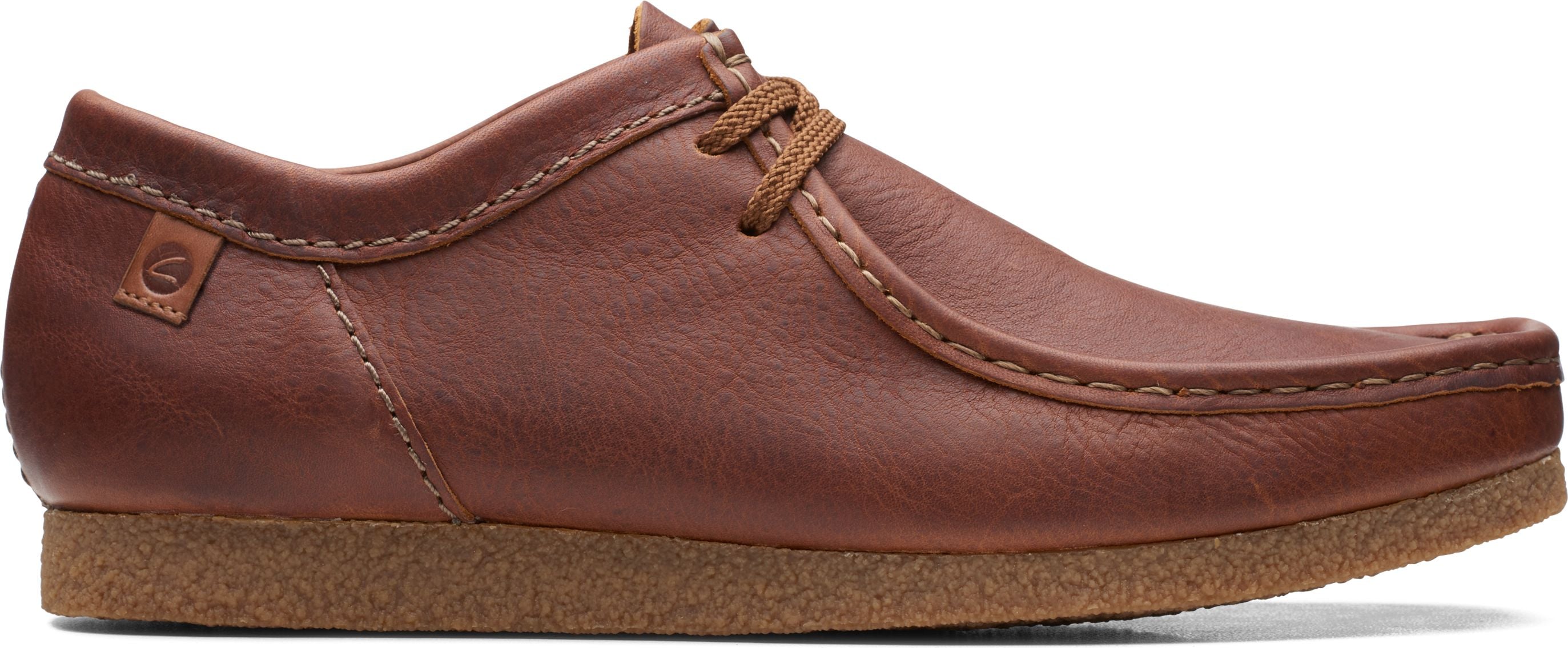 Tan clarks sale shoes