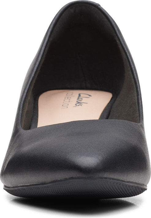 Clarks Shoes Teresa Step Black Leather