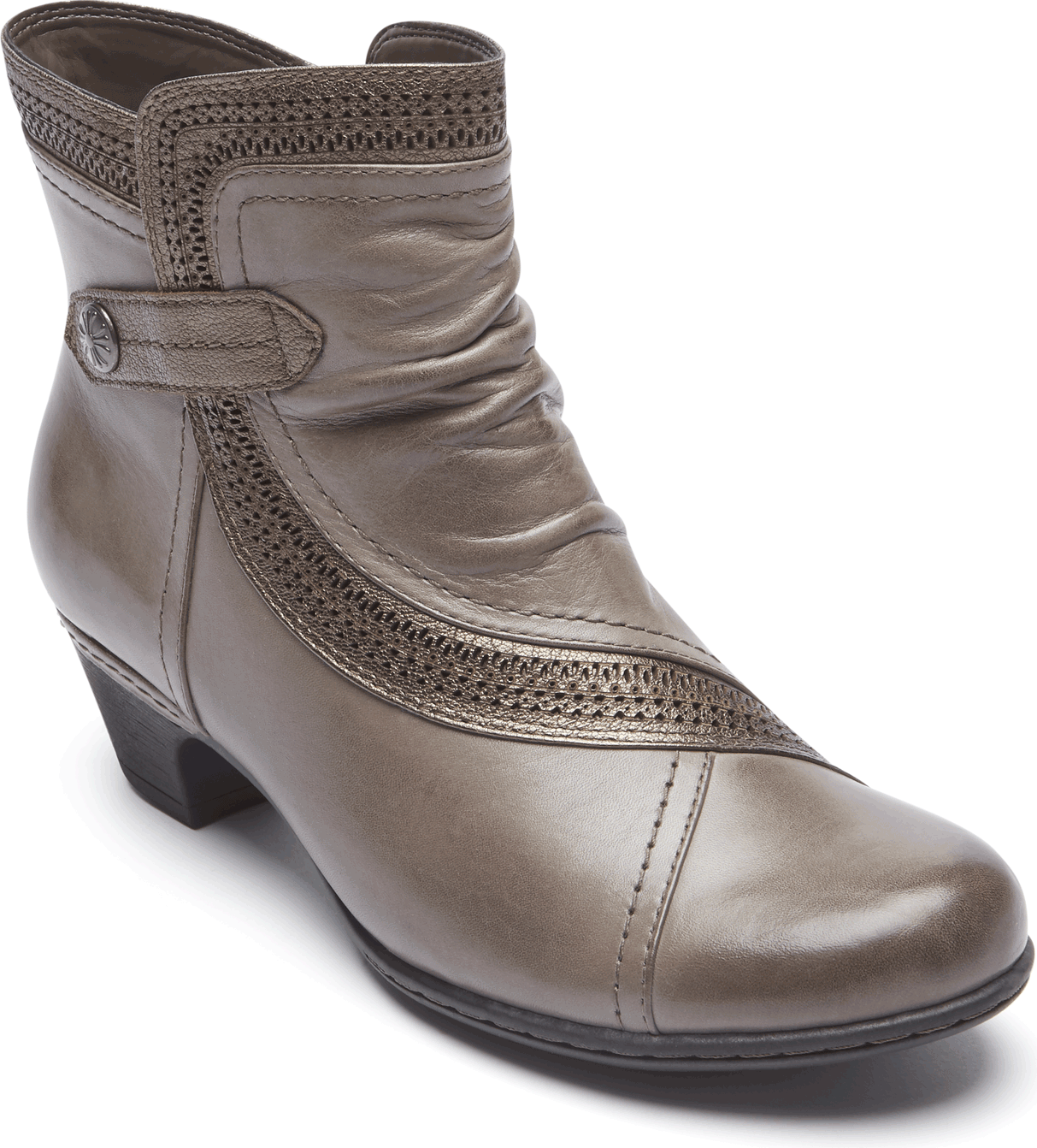 Cobb Hill Boots Abbott Panel Boot Grey