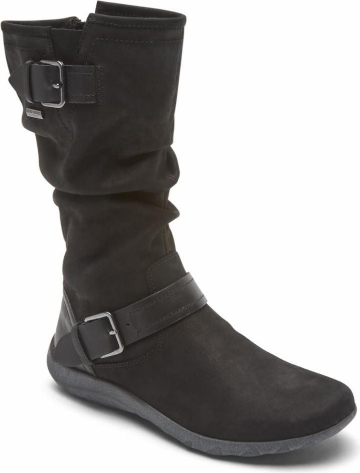 Amalie Mid Boot Waterproof Black - Wide