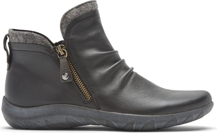 Cobb Hill Boots Amalie Side Zip Boot Black - Narrow