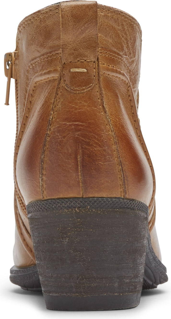 Cobb Hill Boots Anisa Vcut Bootie Brown - Wide