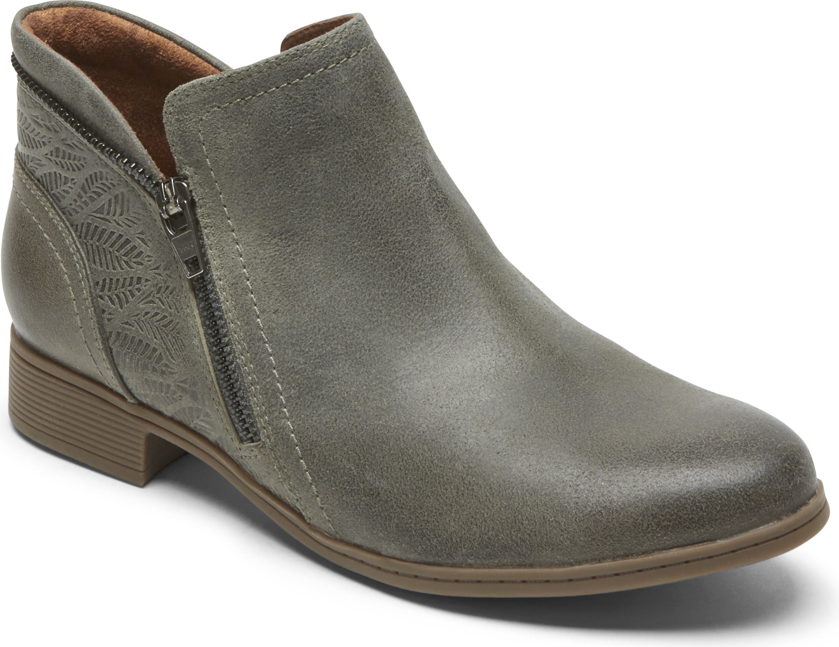 Crosbie Bootie Green - Wide