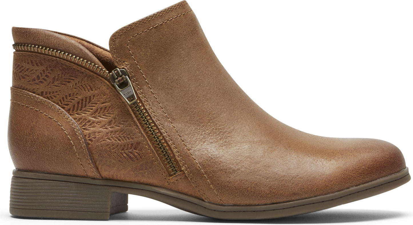 Cobb Hill Boots Crosbie Bootie Lt Brown - Wide