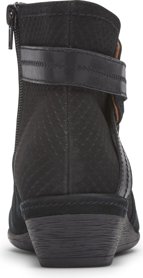 Cobb Hill Boots Devyn Rouched Black